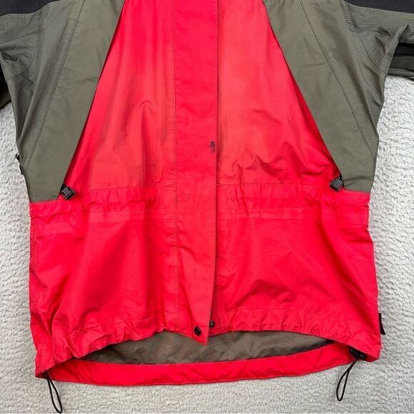 Vintage Moonstone Jacket‎ Womens Medium Red Pit Vents Hiking Camp Branded Fabric - Picture 5 of 16